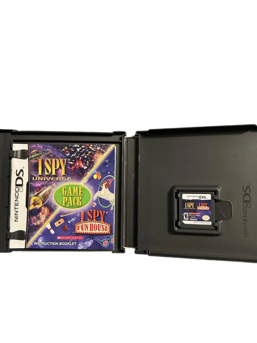 I Spy Universe & Fun House Nintendo DS Game Pack Complete W/ Manual